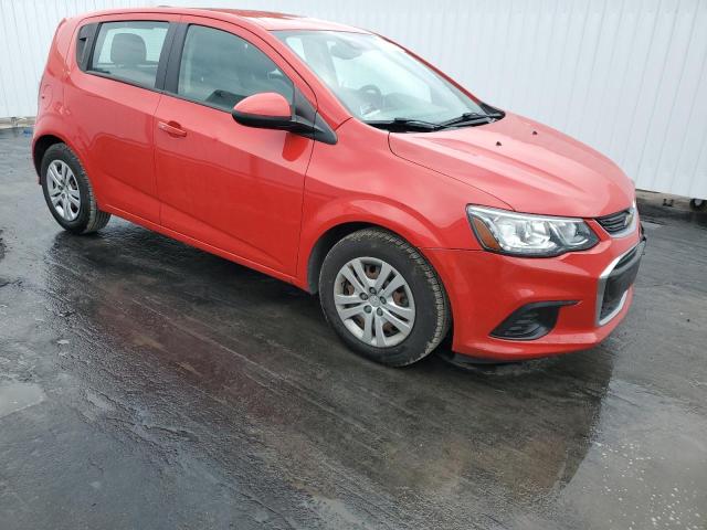 1G1JG6SB0L4126804 - 2020 CHEVROLET SONIC RED photo 4