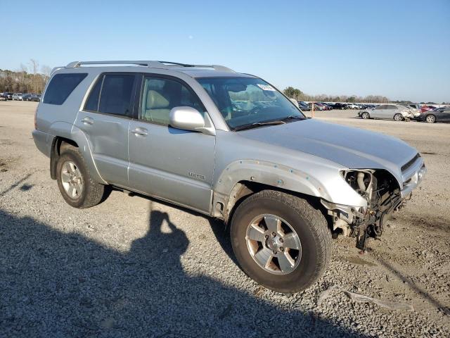 JTEZT17R130006494 - 2003 TOYOTA 4RUNNER LIMITED SILVER photo 4