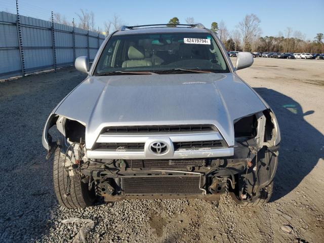 JTEZT17R130006494 - 2003 TOYOTA 4RUNNER LIMITED SILVER photo 5