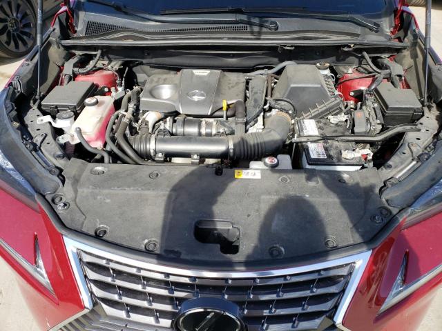JTJBARBZ5J2159234 - 2018 LEXUS NX 300 BASE წითელი ფოტო 11