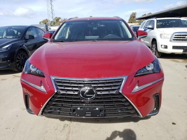 JTJBARBZ5J2159234 - 2018 LEXUS NX 300 BASE RED photo 5