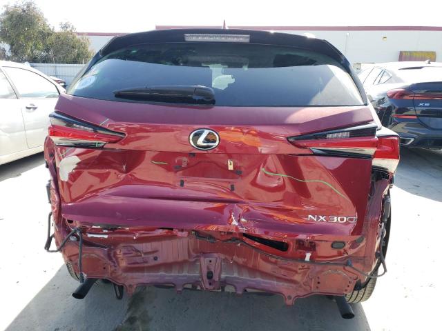 JTJBARBZ5J2159234 - 2018 LEXUS NX 300 BASE წითელი ფოტო 6