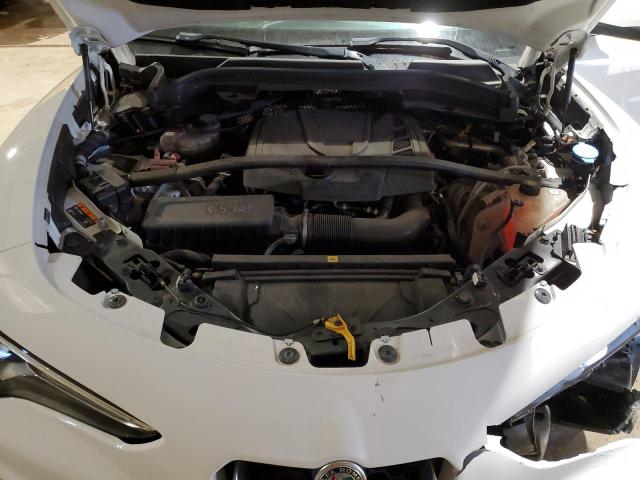 ZASPAKBN5L7C94837 - 2020 ALFA ROMEO STELVIO TI Ақ фото 12
