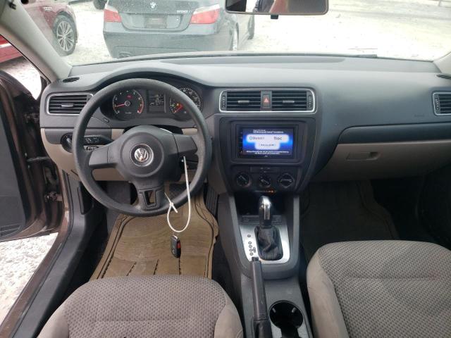 3VW2K7AJ2EM403515 - 2014 VOLKSWAGEN JETTA BASE BROWN photo 8