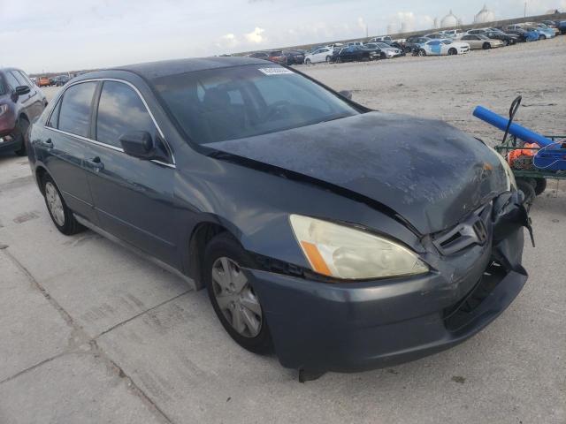 3HGCM56324G706678 - 2004 HONDA ACCORD LX GRAY photo 4