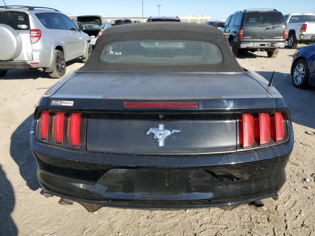 1FATP8EM6F5401024 - 2015 FORD MUSTANG BLACK photo 6