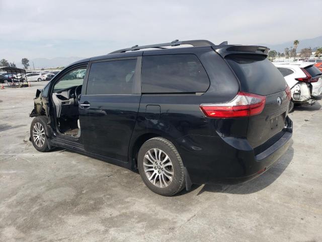 5TDYZ3DC6LS047954 - 2020 TOYOTA SIENNA XLE BLACK photo 2