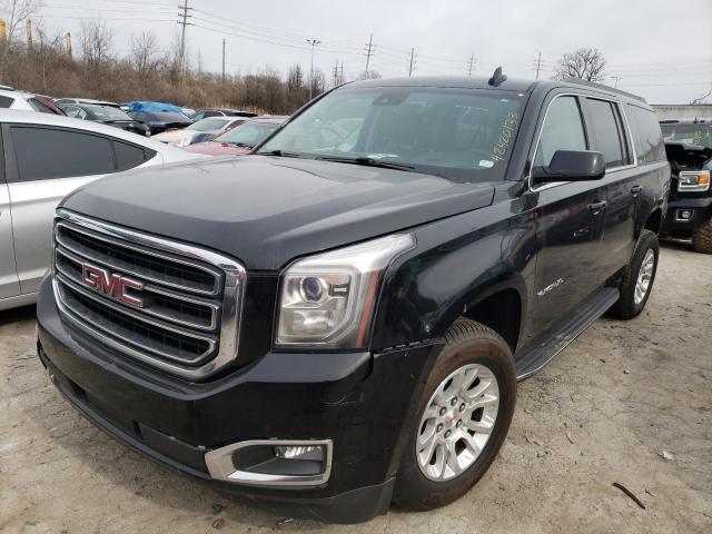 1GKS2GKC6HR258814 - 2017 GMC YUKON XL K1500 SLT BLACK photo 1