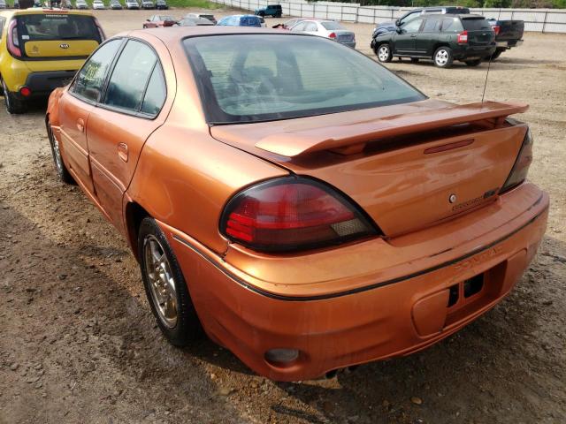 1G2NW52E64C153405 - 2004 PONTIAC GRAND AM GT ORANGE photo 3