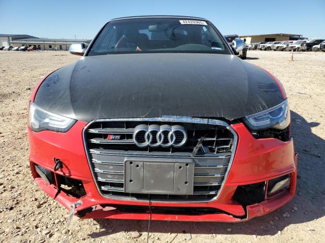WAUVGAFH6EN002735 - 2014 AUDI S5 PRESTIGE RED photo 5