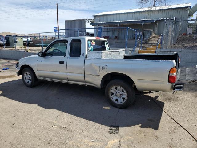 5TEVL52N04Z382524 - 2004 TOYOTA TACOMA XTRACAB SILVER photo 2