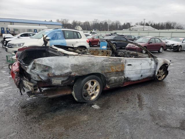 3C3EL55H2XT607284 - 1999 CHRYSLER SEBRING JXI RED photo 3