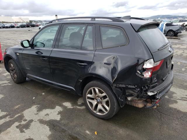 WBXPC9C46AWJ35588 - 2010 BMW X3 XDRIVE30I BLACK photo 2