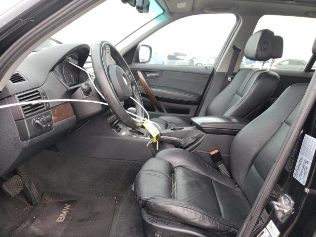 WBXPC9C46AWJ35588 - 2010 BMW X3 XDRIVE30I BLACK photo 7