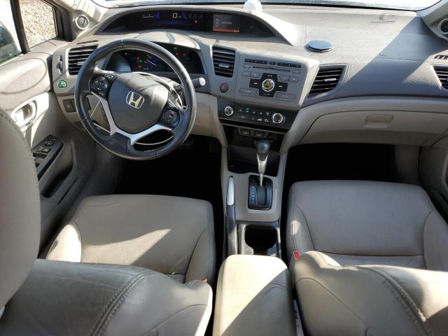 19XFB2F99CE002122 - 2012 HONDA CIVIC EXL გრაფიტი ფოტო 8