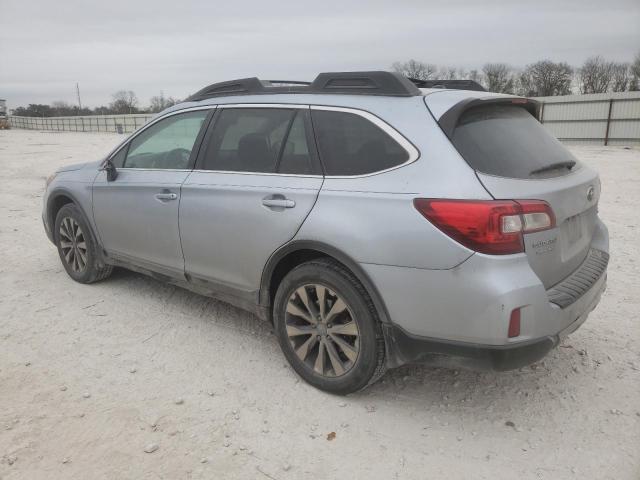 4S4BSELC2F3241857 - 2015 SUBARU OUTBACK 3.6R LIMITED SILVER photo 2