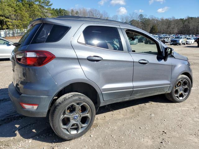 MAJ6P1CL8JC213916 - 2018 FORD ECOSPORT SES GRAY photo 3