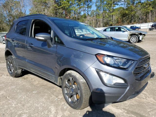 MAJ6P1CL8JC213916 - 2018 FORD ECOSPORT SES GRAY photo 4