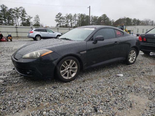 KMHHM66D68U294671 - 2008 HYUNDAI TIBURON GS BLACK photo 1