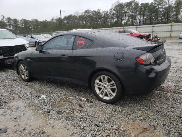 KMHHM66D68U294671 - 2008 HYUNDAI TIBURON GS BLACK photo 2