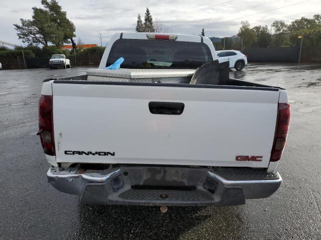 1GTCS136168219590 - 2006 GMC CANYON WHITE photo 6