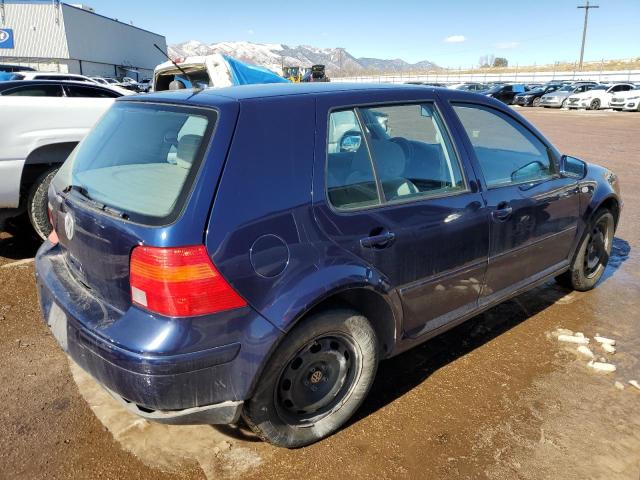 WVWGA21J1YW711892 - 2000 VOLKSWAGEN GOLF GLS BLUE photo 3