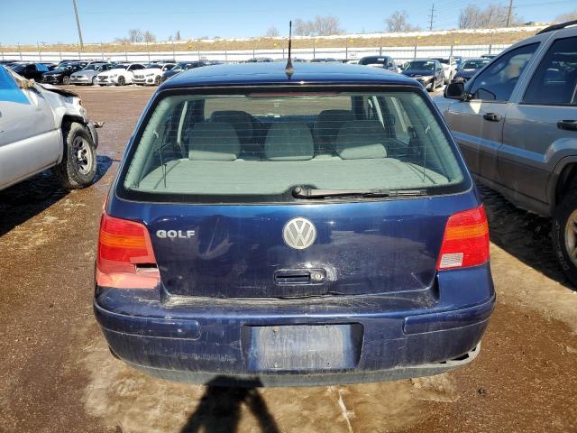 WVWGA21J1YW711892 - 2000 VOLKSWAGEN GOLF GLS BLUE photo 6