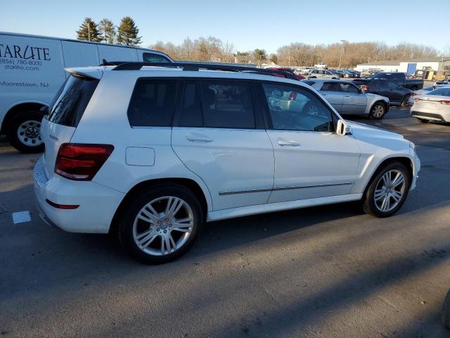 WDCGG0EB5EG201292 - 2014 MERCEDES-BENZ GLK 250 BLUETEC WHITE photo 3