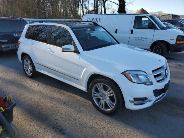 WDCGG0EB5EG201292 - 2014 MERCEDES-BENZ GLK 250 BLUETEC WHITE photo 4