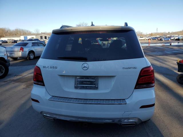 WDCGG0EB5EG201292 - 2014 MERCEDES-BENZ GLK 250 BLUETEC WHITE photo 6