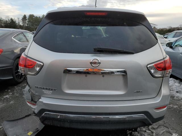 5N1AR2MM1EC723392 - 2014 NISSAN PATHFINDER S SILVER photo 6