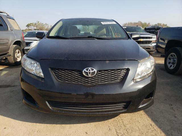 2T1BU4EE5AC358582 - 2010 TOYOTA COROLLA BASE BLACK photo 5