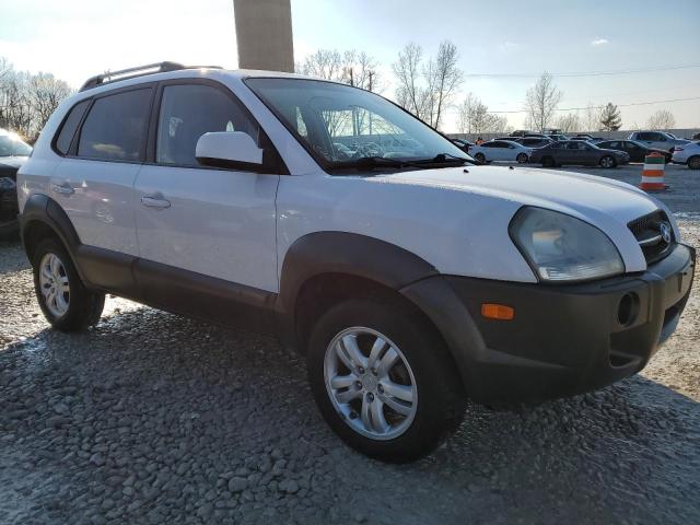 KM8JN72D96U270341 - 2006 HYUNDAI TUCSON GLS WHITE photo 4