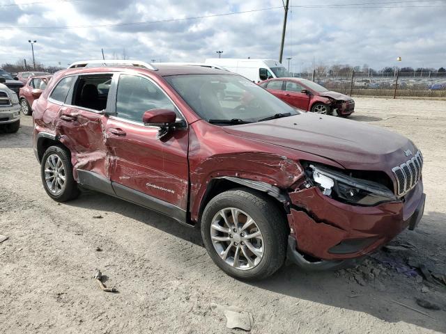 1C4PJLLB8LD654056 - 2020 JEEP CHEROKEE LATITUDE PLUS BURGUNDY photo 4