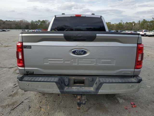 1FTEW1EP5MFD13130 - 2021 FORD F150 SUPERCREW SILVER photo 6