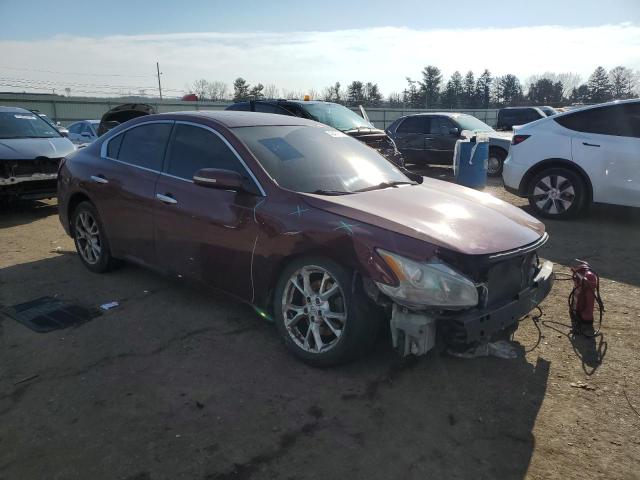 1N4AA5AP9DC833168 - 2013 NISSAN MAXIMA S MAROON photo 4