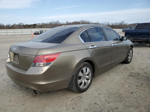 1HGCP3F88AA023157 - 2010 HONDA ACCORD EXL TAN photo 3