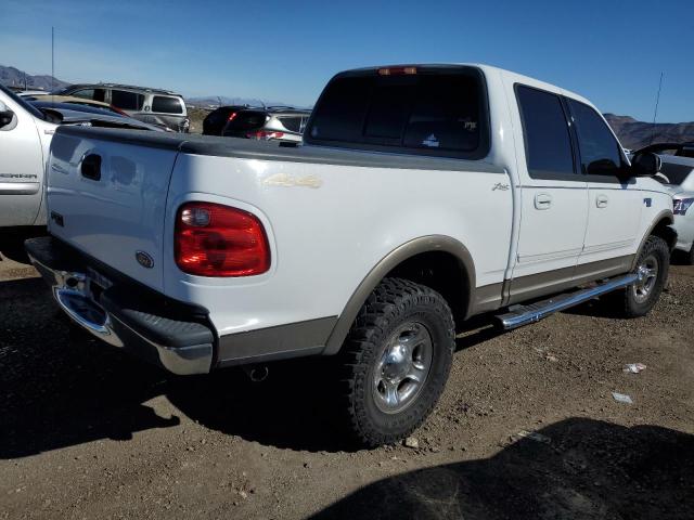 1FTRW08L61KB18158 - 2001 FORD F150 SUPERCREW WHITE photo 3