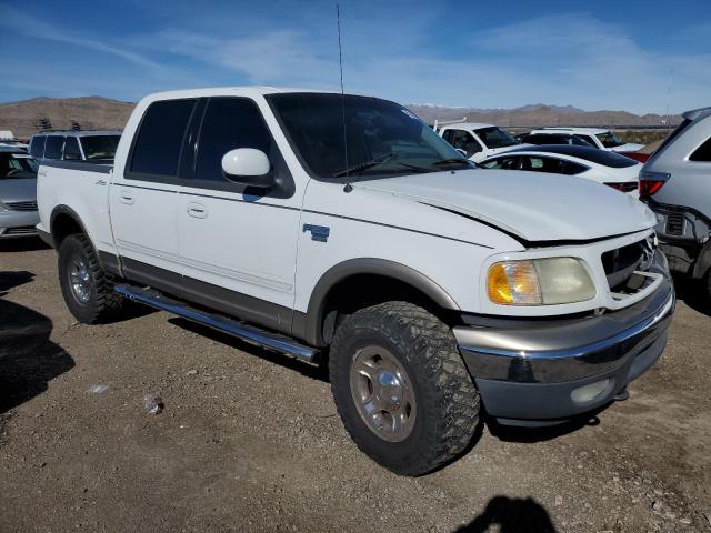 1FTRW08L61KB18158 - 2001 FORD F150 SUPERCREW WHITE photo 4