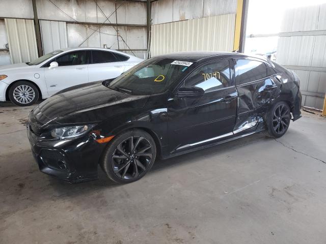SHHFK7H41KU214857 - 2019 HONDA CIVIC SPORT 黑色 照片 1