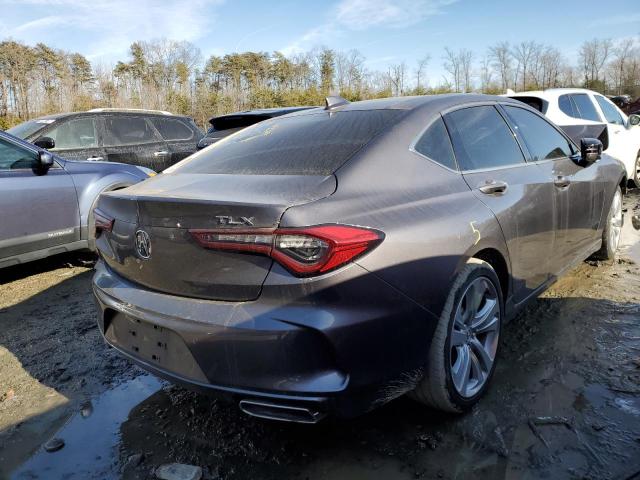 19UUB5F47MA011095 - 2021 ACURA TLX TECHNOLOGY GRAY photo 3