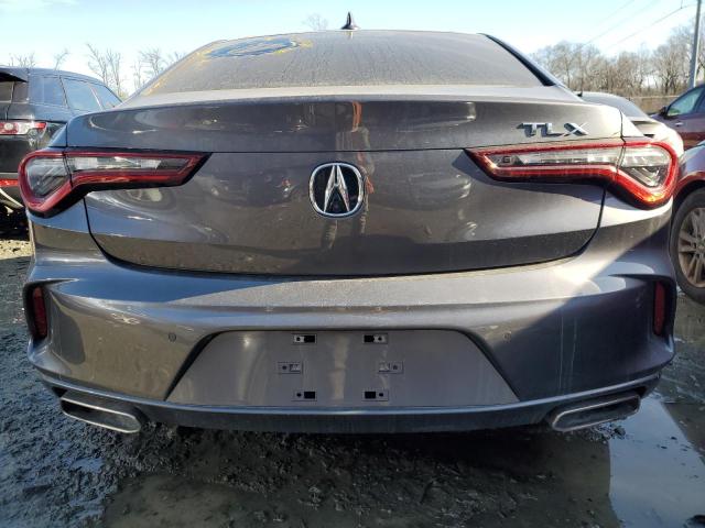 19UUB5F47MA011095 - 2021 ACURA TLX TECHNOLOGY GRAY photo 6