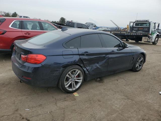 WBA4B3C59GG527795 - 2016 BMW 435 XI GRAN COUPE BLUE photo 3