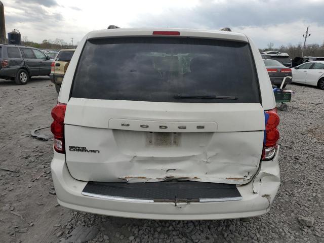 2C4RDGBG3DR516766 - 2013 DODGE GRAND CARA SE WHITE photo 6