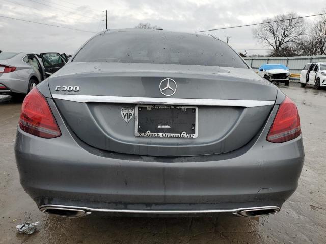 55SWF8DB2KU299299 - 2019 MERCEDES-BENZ C 300 GRAY photo 6