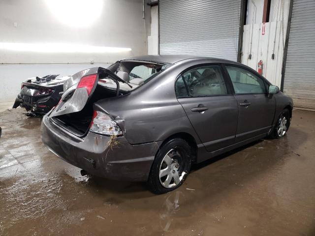 19XFA1F59AE018618 - 2010 HONDA CIVIC LX GRAY photo 3