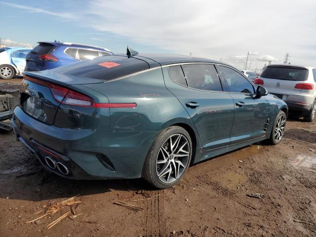 KNAE35LD4N6115999 - 2022 KIA STINGER GT LINE GREEN photo 3