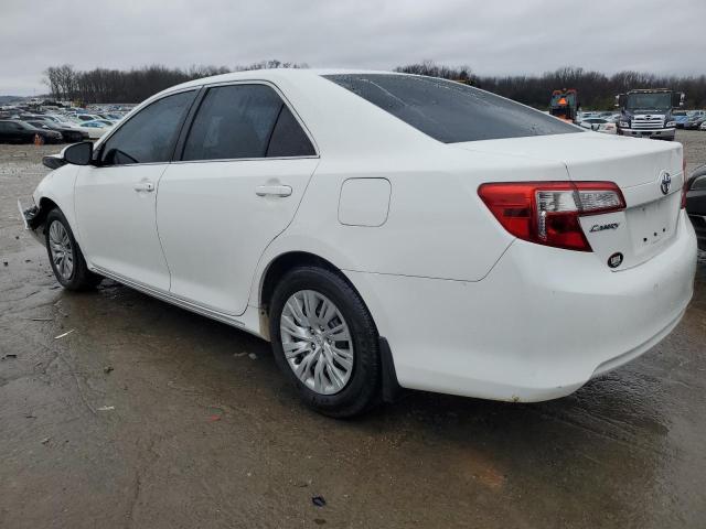 4T4BF1FK6DR325208 - 2013 TOYOTA CAMRY L WHITE photo 2