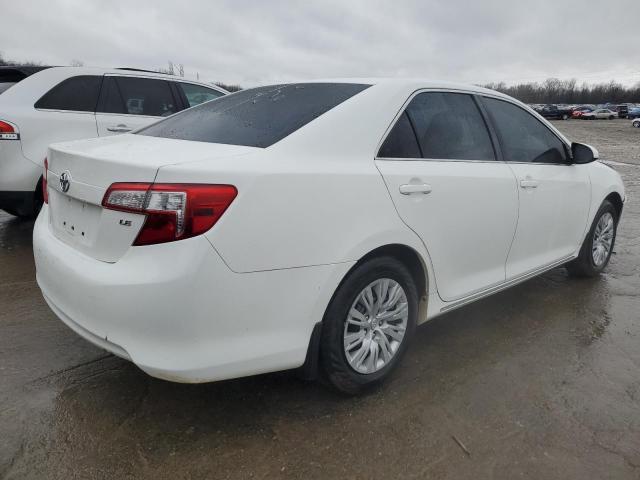 4T4BF1FK6DR325208 - 2013 TOYOTA CAMRY L WHITE photo 3
