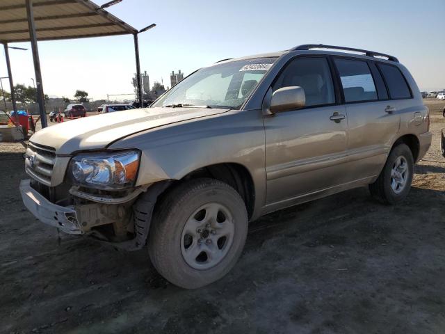 JTEGD21A560148168 - 2006 TOYOTA HIGHLANDER GOLD photo 1